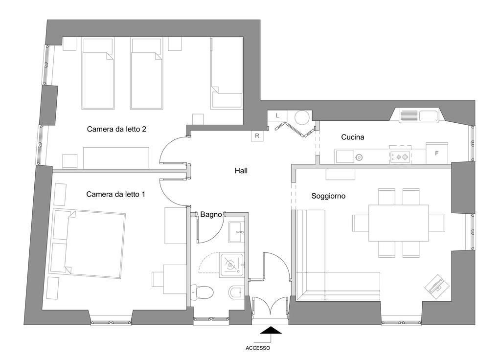 Apartment Piccolo Borgo Castelveccana Exterior photo